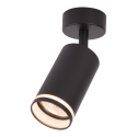 MiLagro Oprawa Pipe Ring Spot Czarny 1xGU10 ML2067