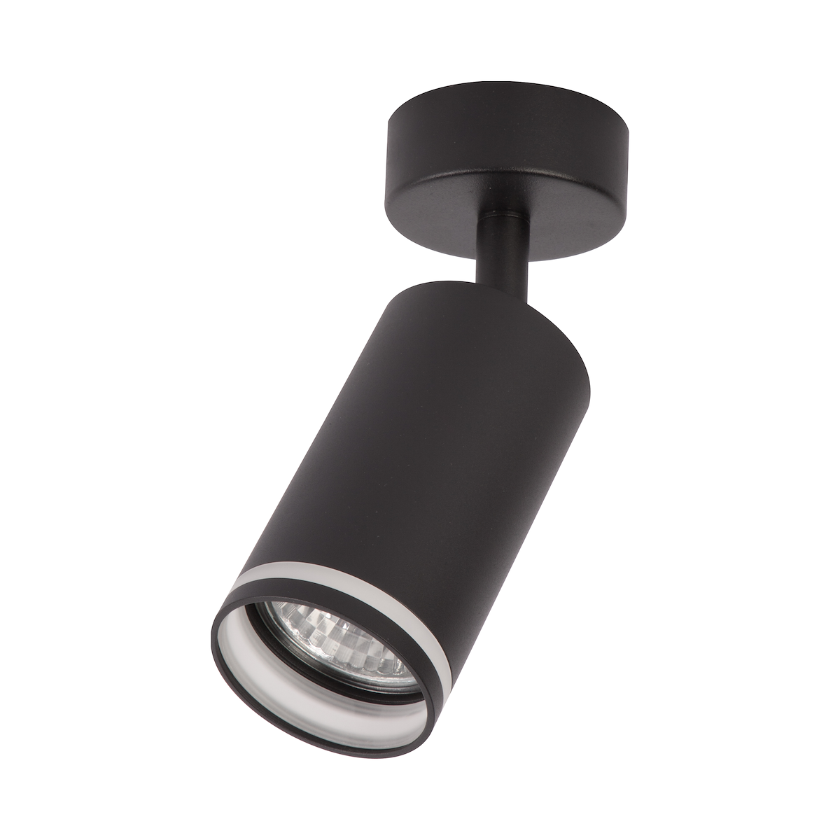 MiLagro Oprawa Pipe Ring Spot Czarny 1xGU10 ML2067