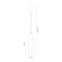 MiLagro Lampa wisząca BATO Cashmere 4W LED ML1395