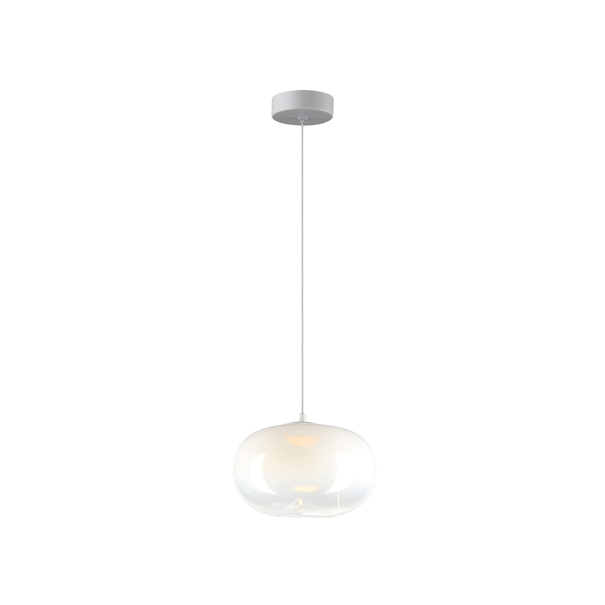 MiLagro Lampa wisząca VASO 1 WHITE 4W ML1398