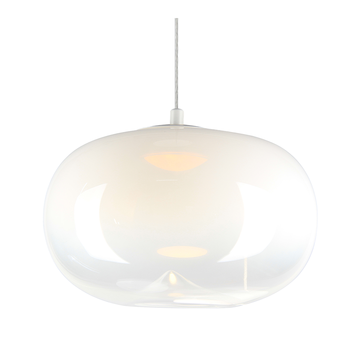 MiLagro Lampa wisząca VASO 1 WHITE 4W ML1398