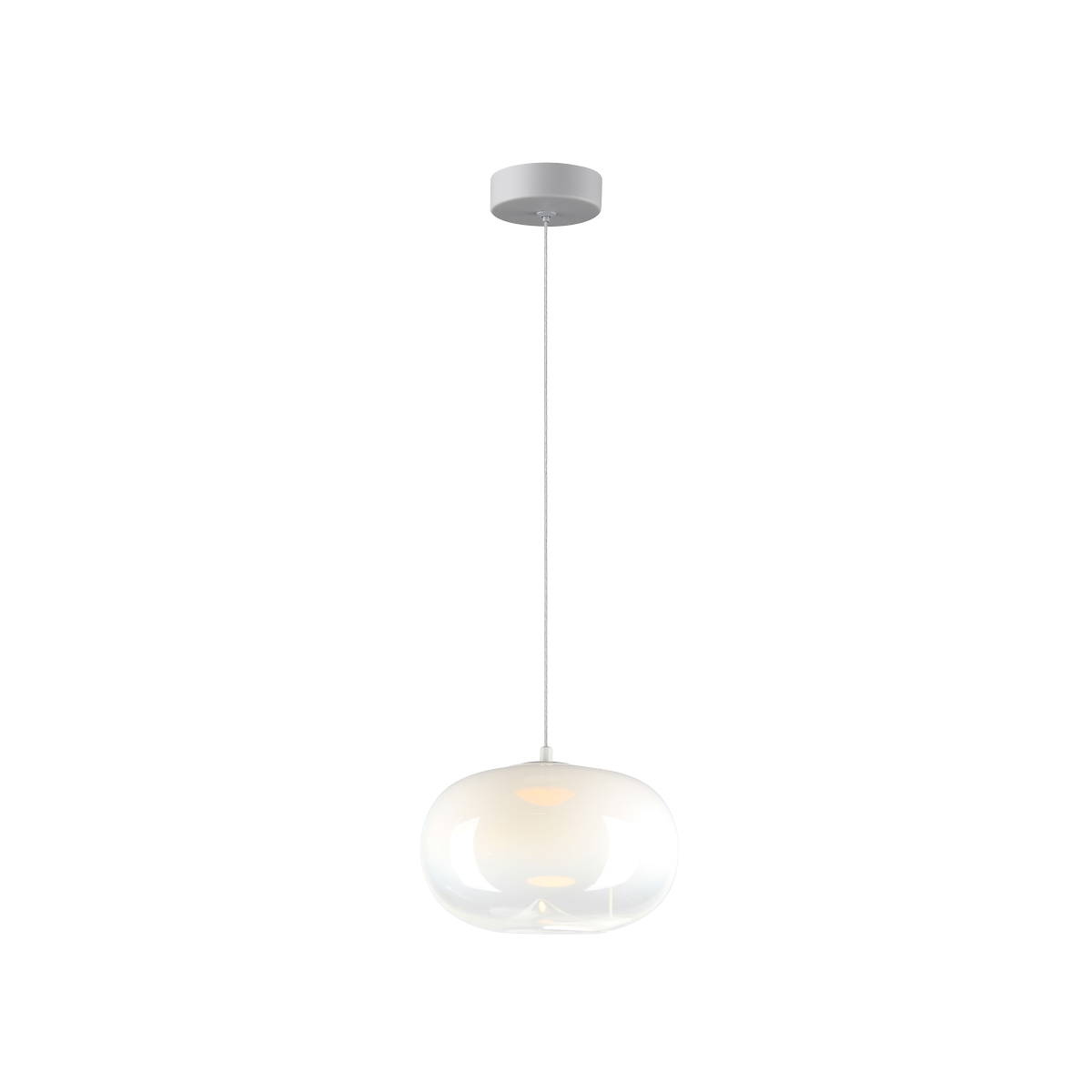 MiLagro Lampa wisząca VASO 1 WHITE 4W ML1398