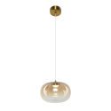 MiLagro Lampa wisząca VASO 1 AMBER 4W ML1399