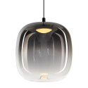 MiLagro Lampa wisząca VASO 2 SMOKED 4W ML1400