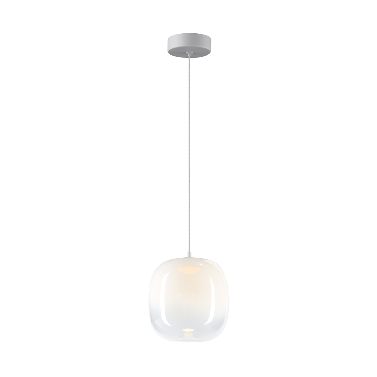 MiLagro Lampa wisząca VASO 2 WHITE 4W ML1401