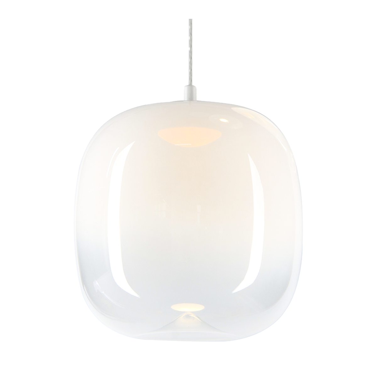 MiLagro Lampa wisząca VASO 2 WHITE 4W ML1401