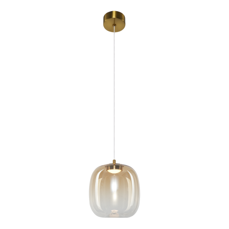 MiLagro Lampa wisząca VASO 2 AMBER 4W ML1402