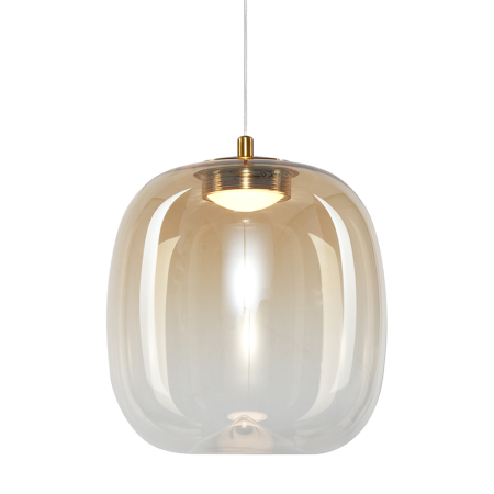 MiLagro Lampa wisząca VASO 2 AMBER 4W ML1402
