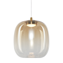 MiLagro Lampa wisząca VASO 2 AMBER 4W ML1402