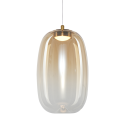MiLagro Lampa wisząca VASO 3 AMBER 4W ML1405