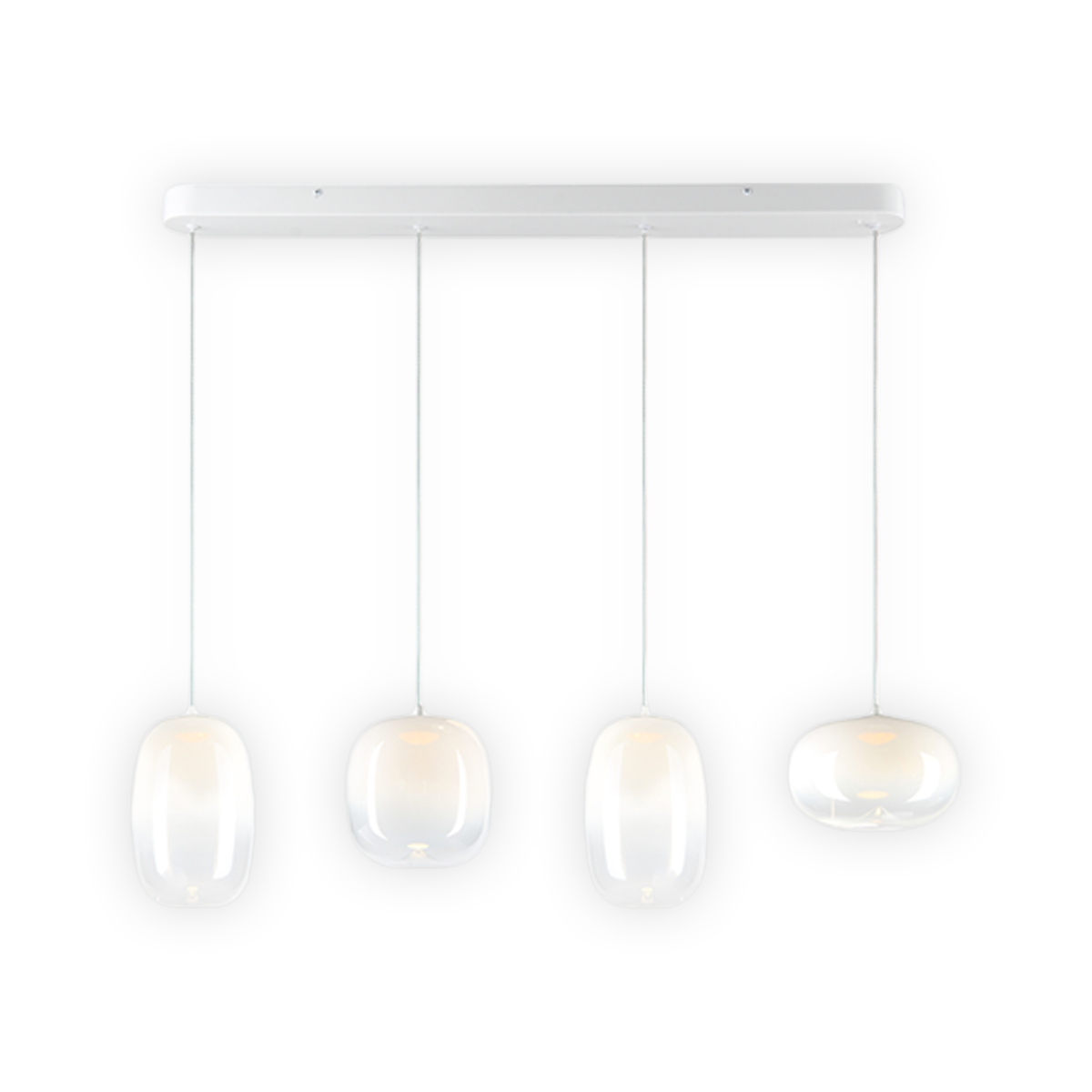 MiLagro Lampa wisząca VASO WHITE 15W ML1406