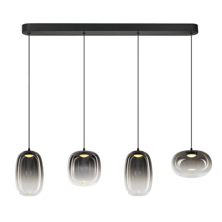 MiLagro Lampa wisząca VASO SMOKED 15W ML1407