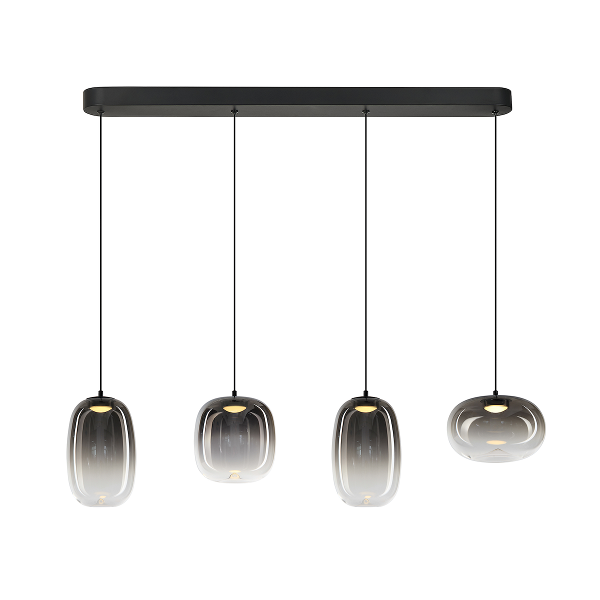 MiLagro Lampa wisząca VASO SMOKED 15W ML1407
