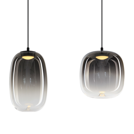 MiLagro Lampa wisząca VASO SMOKED 15W ML1407