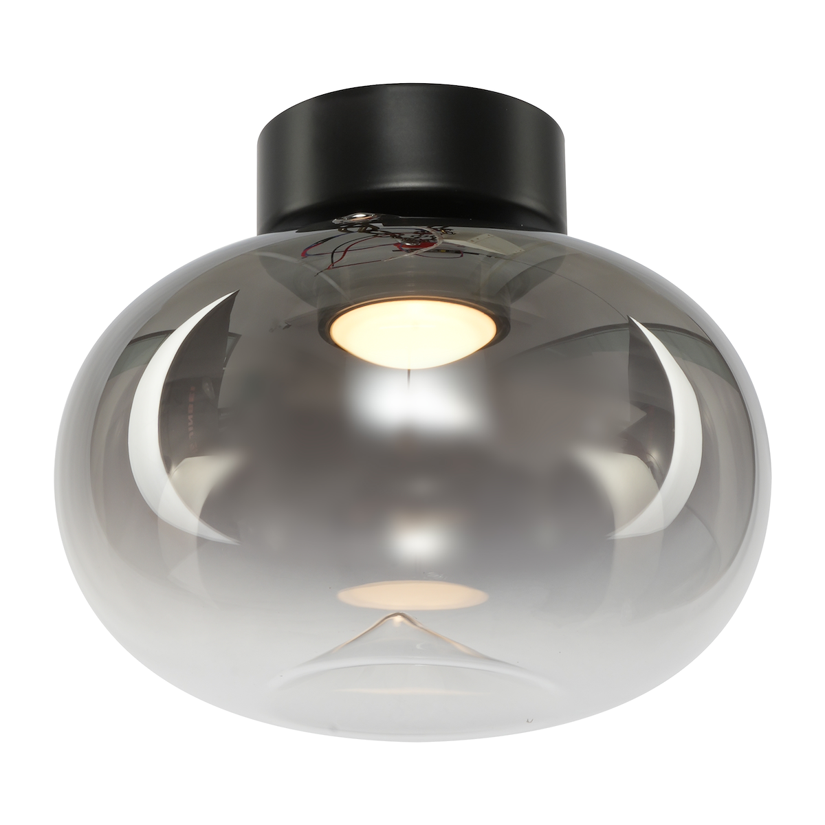 MiLagro Lampa sufitowa VASO SMOKED 4W ML1409