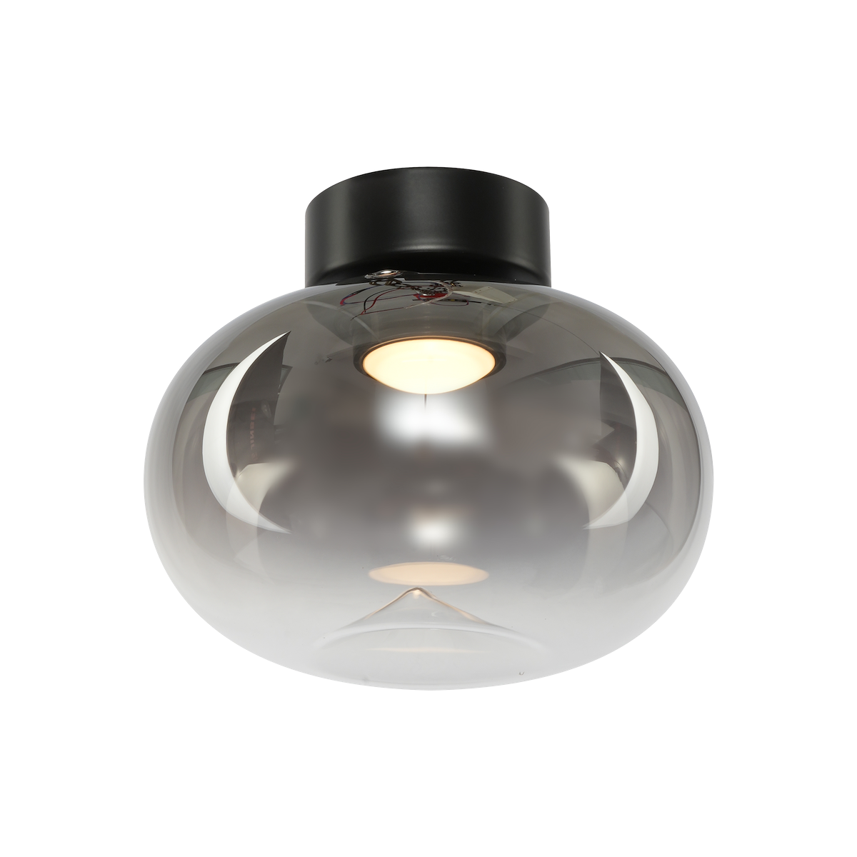 MiLagro Lampa sufitowa VASO SMOKED 4W ML1409