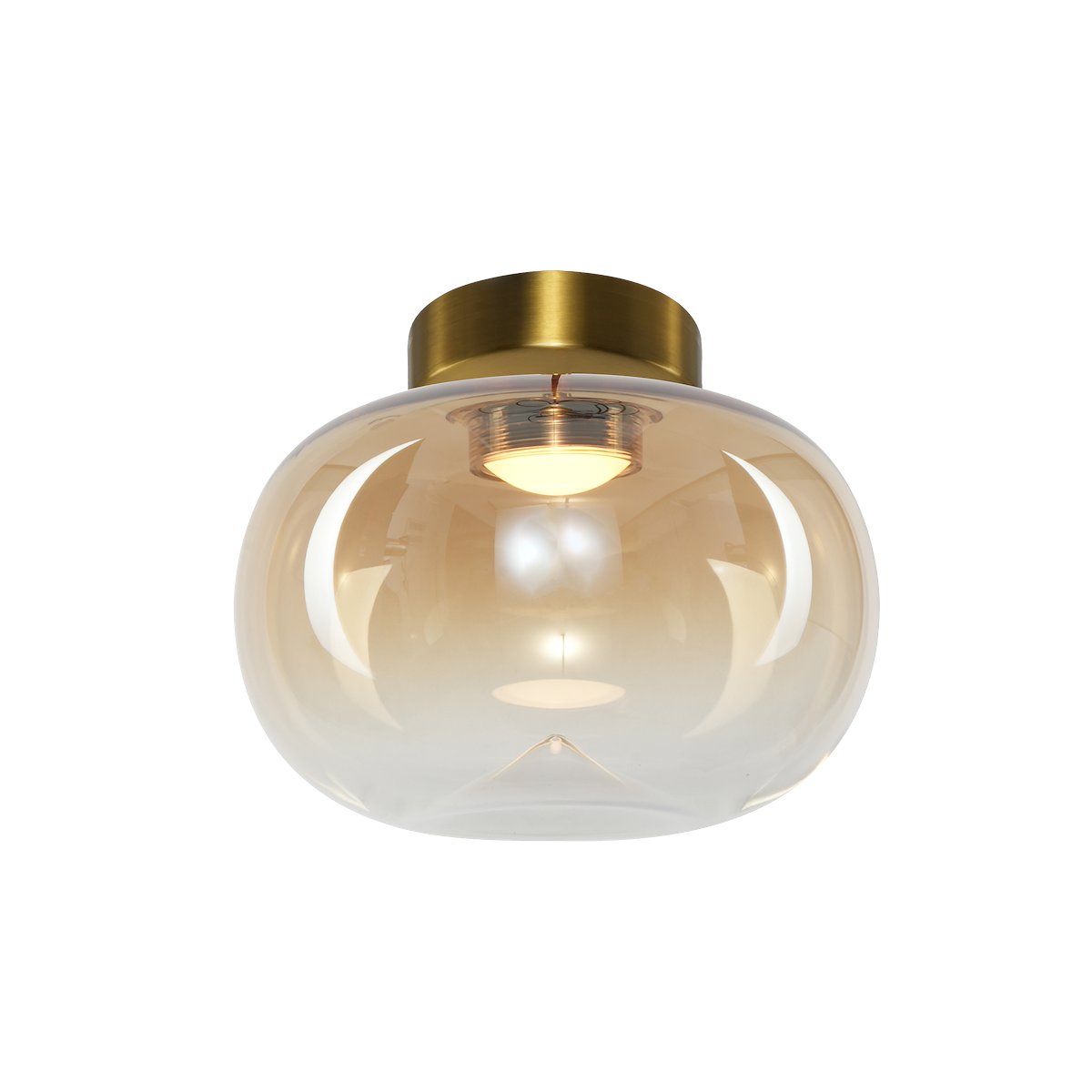 MiLagro Lampa sufitowa VASO AMBER 4W ML1411