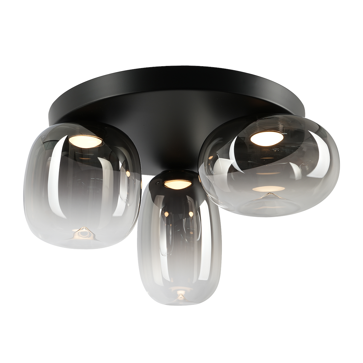 MiLagro Lampa sufitowa VASO SMOKED 12W ML1412