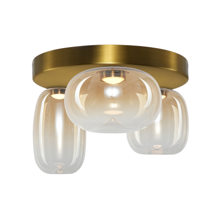 MiLagro Lampa sufitowa VASO AMBER 12W ML1414