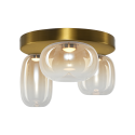 MiLagro Lampa sufitowa VASO AMBER 12W ML1414