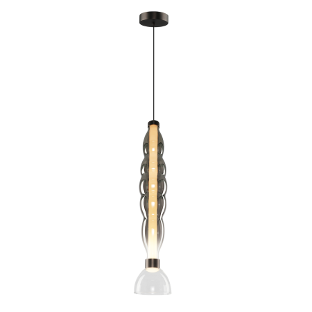 MiLagro Lampa wisząca LUCCO smoked 18W ML1415