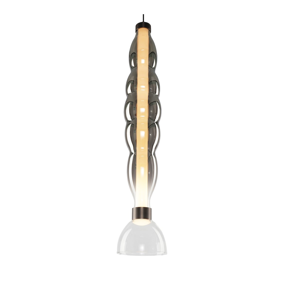 MiLagro Lampa wisząca LUCCO smoked 18W ML1415