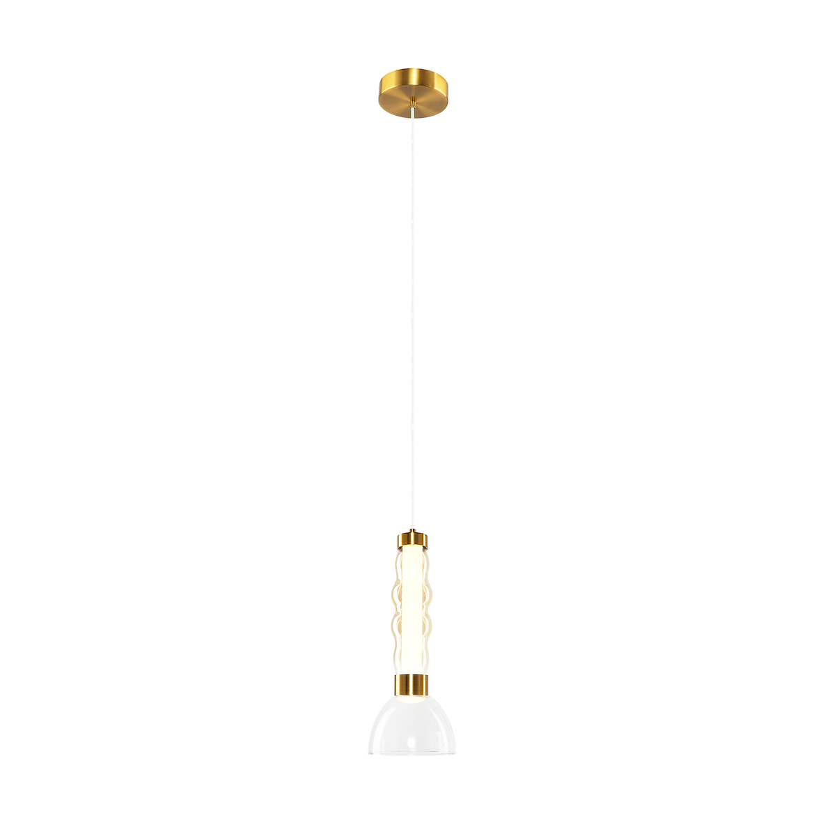 MiLagro Lampa wisząca LUCCO amber 13W ML1418