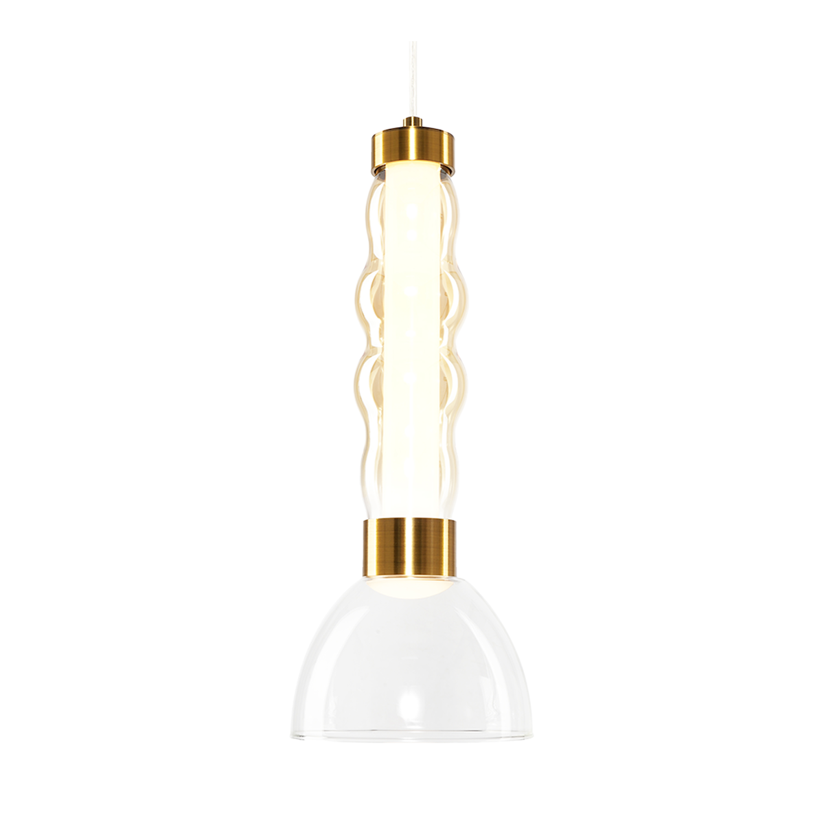 MiLagro Lampa wisząca LUCCO amber 13W ML1418