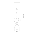 MiLagro Lampa wisząca ASCOLI 8W LED ML1419
