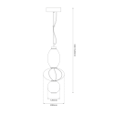 MiLagro Lampa wisząca ASCOLI 18W LED ML1420