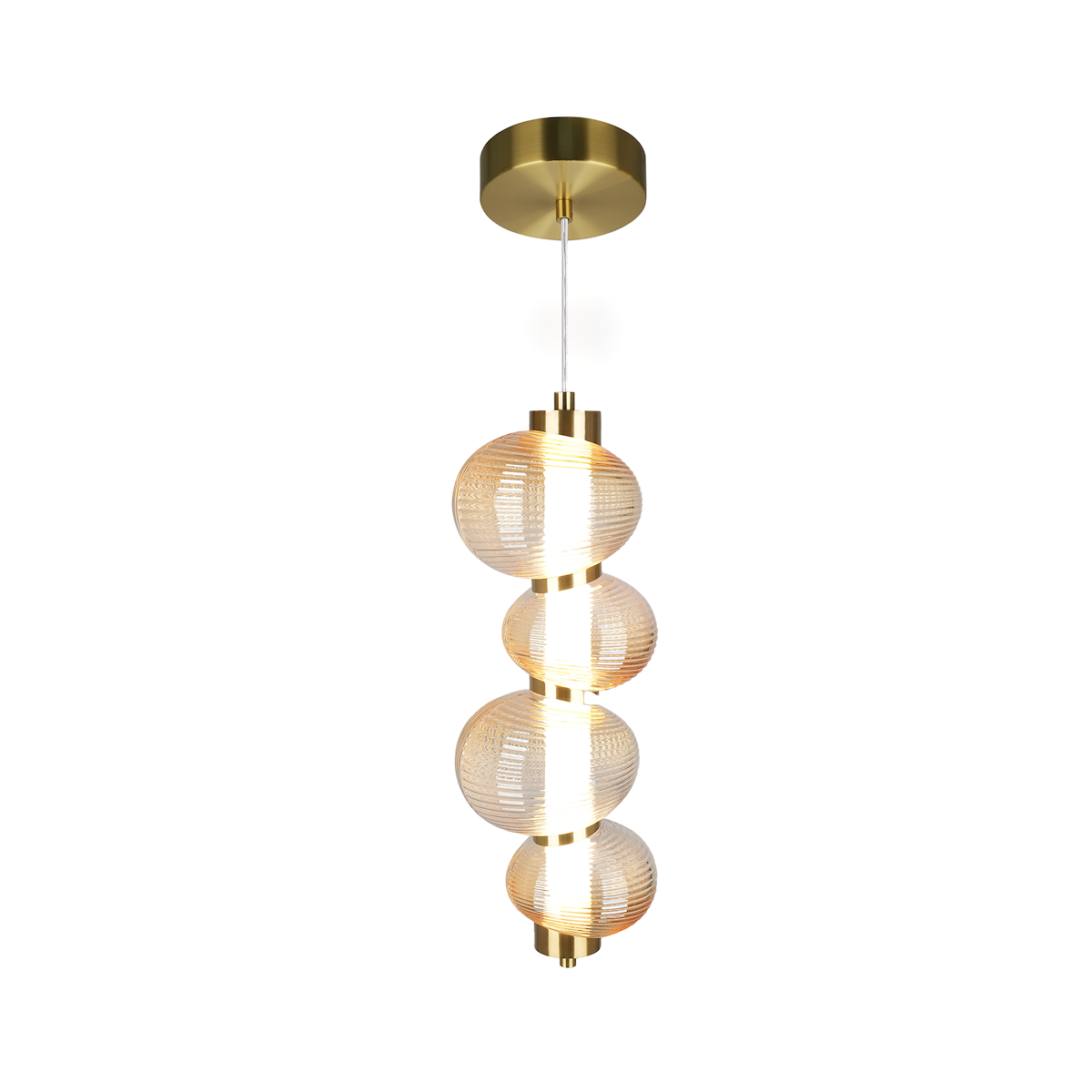 MiLagro Lampa wisząca BOLLA GOLD 17W LED ML1422