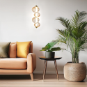 MiLagro Lampa wisząca BOLLA GOLD 17W LED ML1422