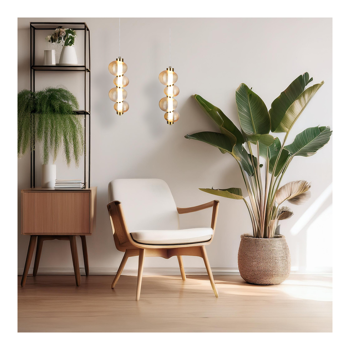 MiLagro Lampa wisząca BOLLA GOLD 17W LED ML1422