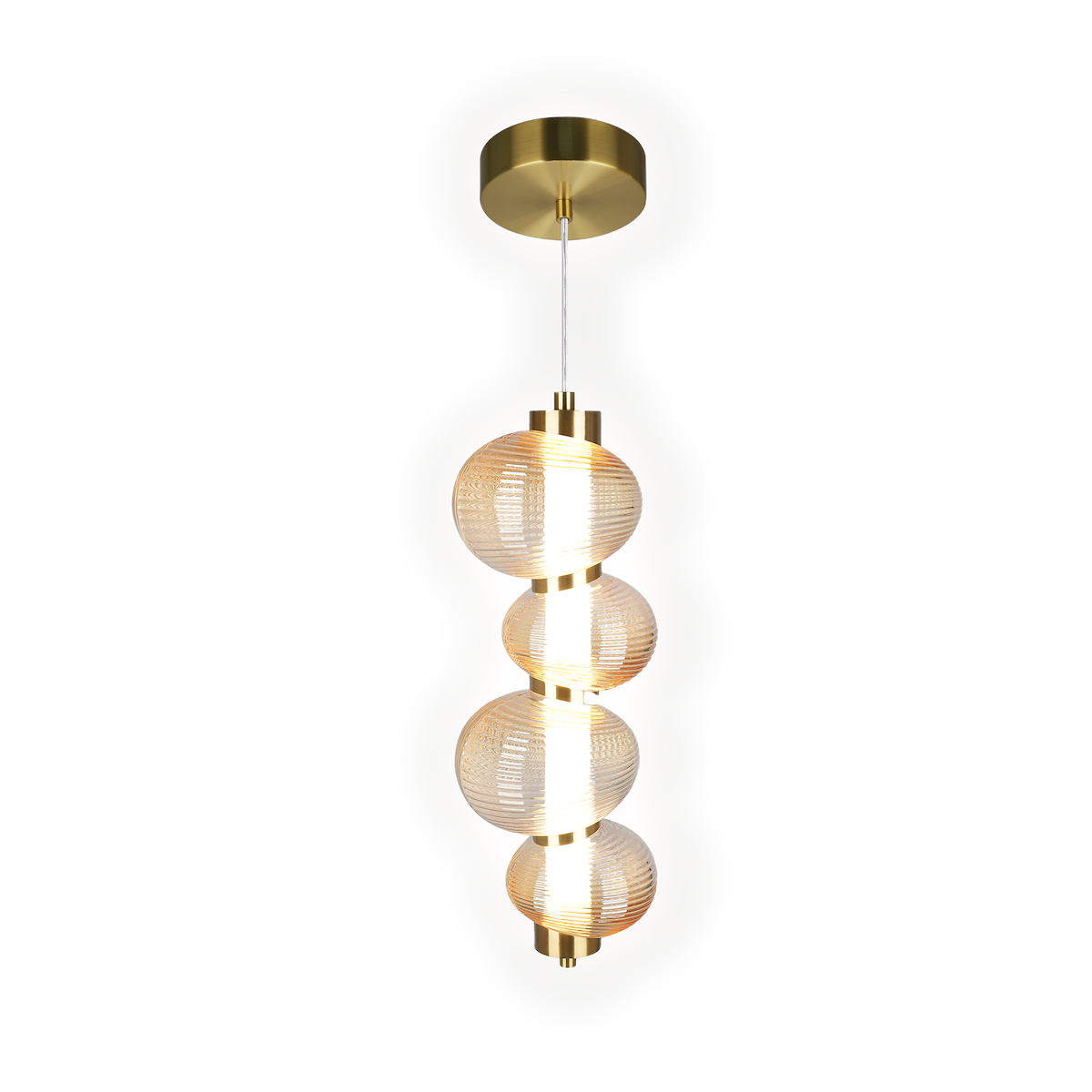 MiLagro Lampa wisząca BOLLA GOLD 17W LED ML1422