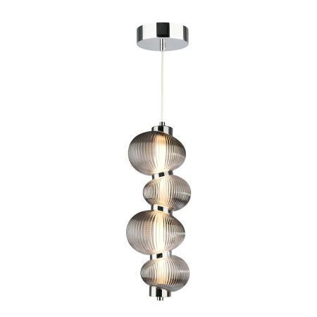 MiLagro Lampa wisząca BOLLA SMOKED 17W LED ML1423