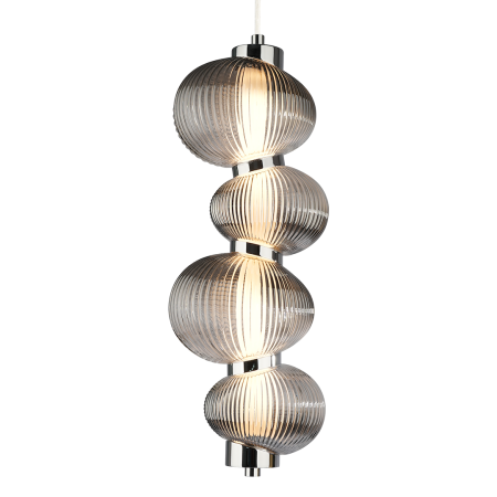 MiLagro Lampa wisząca BOLLA SMOKED 17W LED ML1423