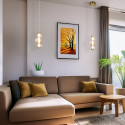 MiLagro Lampa wisząca BOLLA GOLD 12W LED ML1424