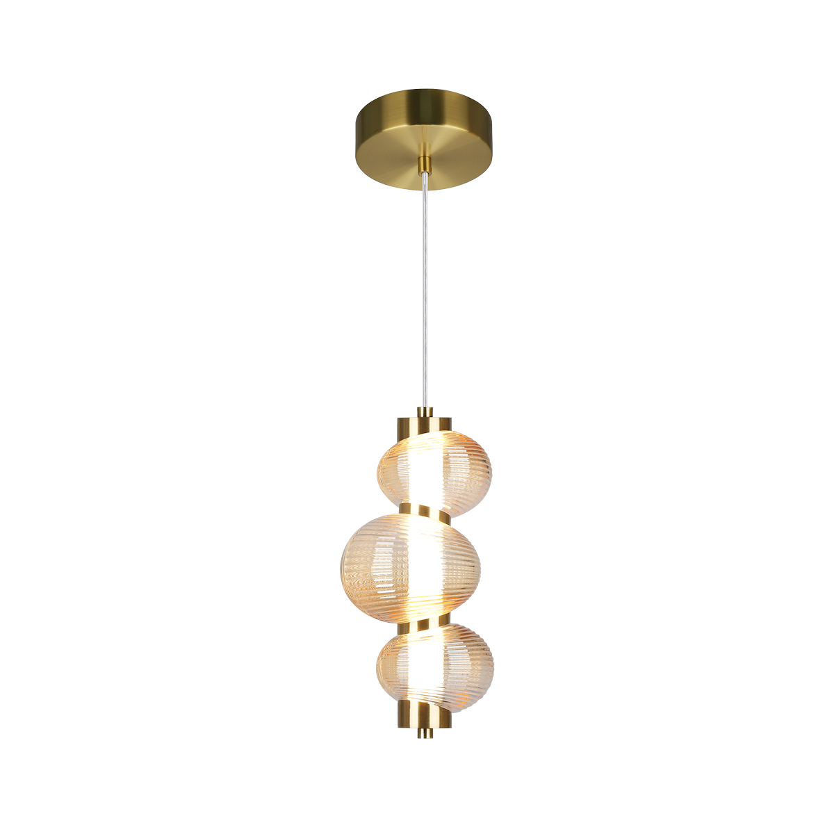 MiLagro Lampa wisząca BOLLA GOLD 12W LED ML1424