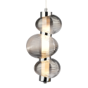 MiLagro Lampa wisząca BOLLA SMOKED 12W LED ML1425