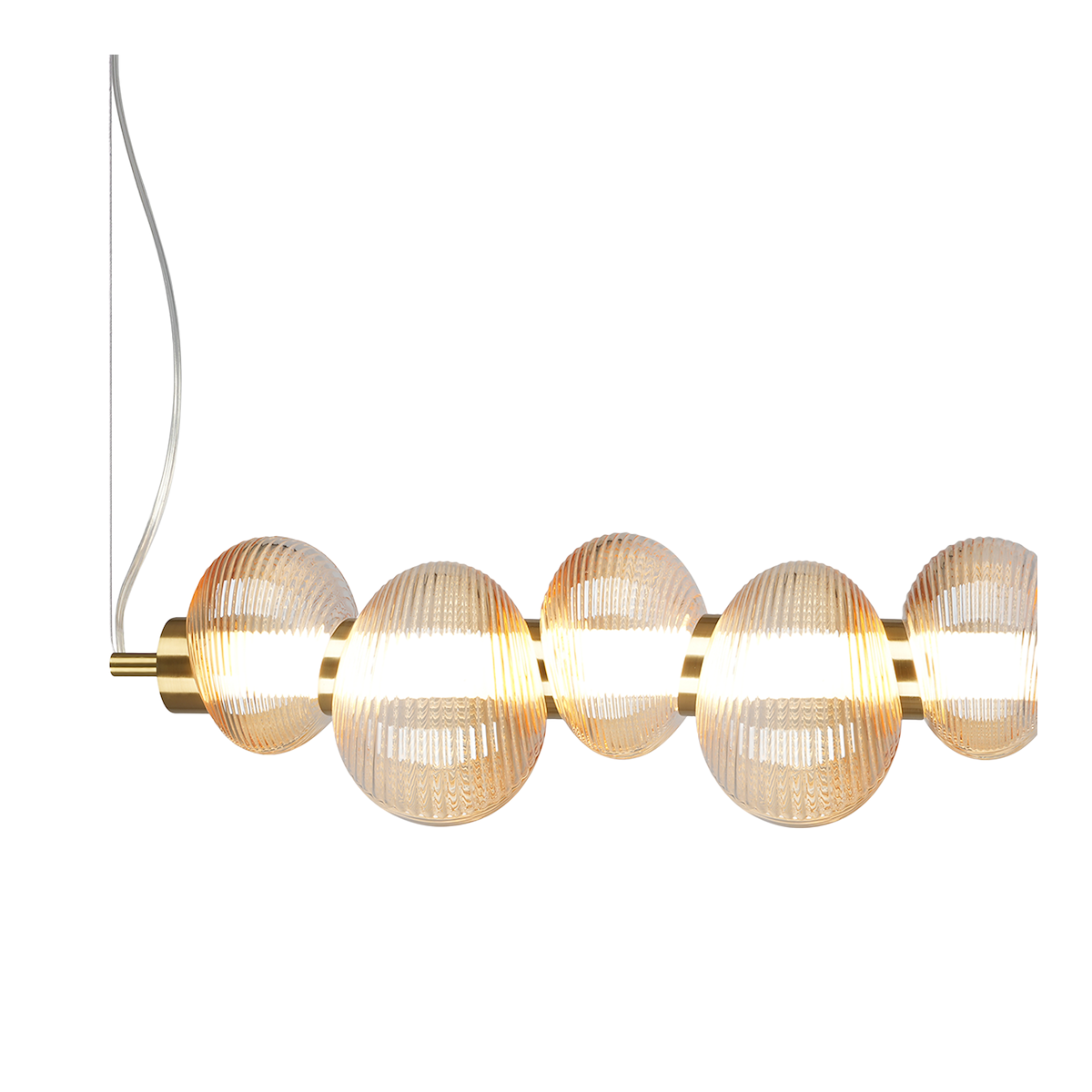 MiLagro Lampa wisząca BOLLA GOLD 32W LED ML1426