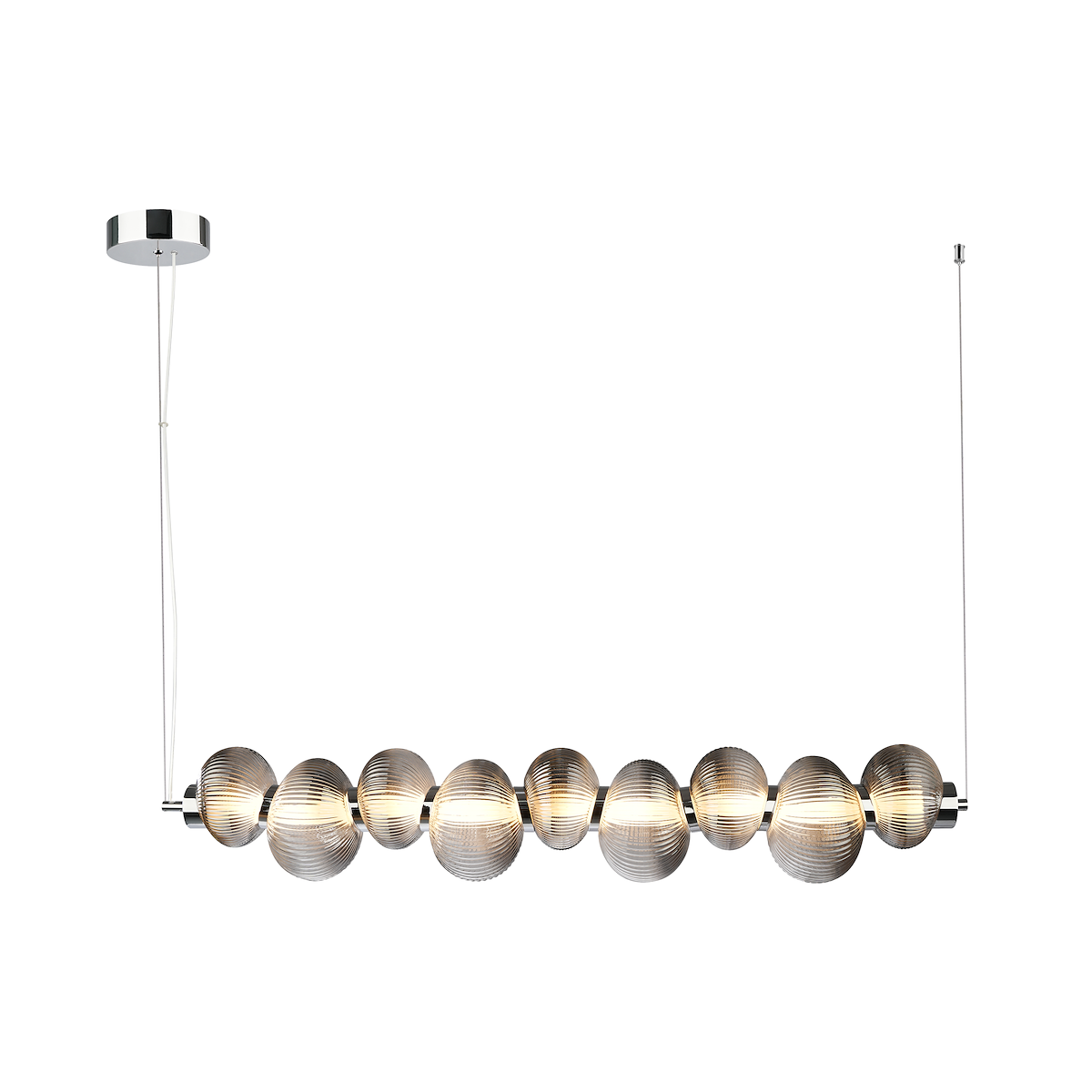 MiLagro Lampa wisząca BOLLA SMOKED 32W LED ML1427