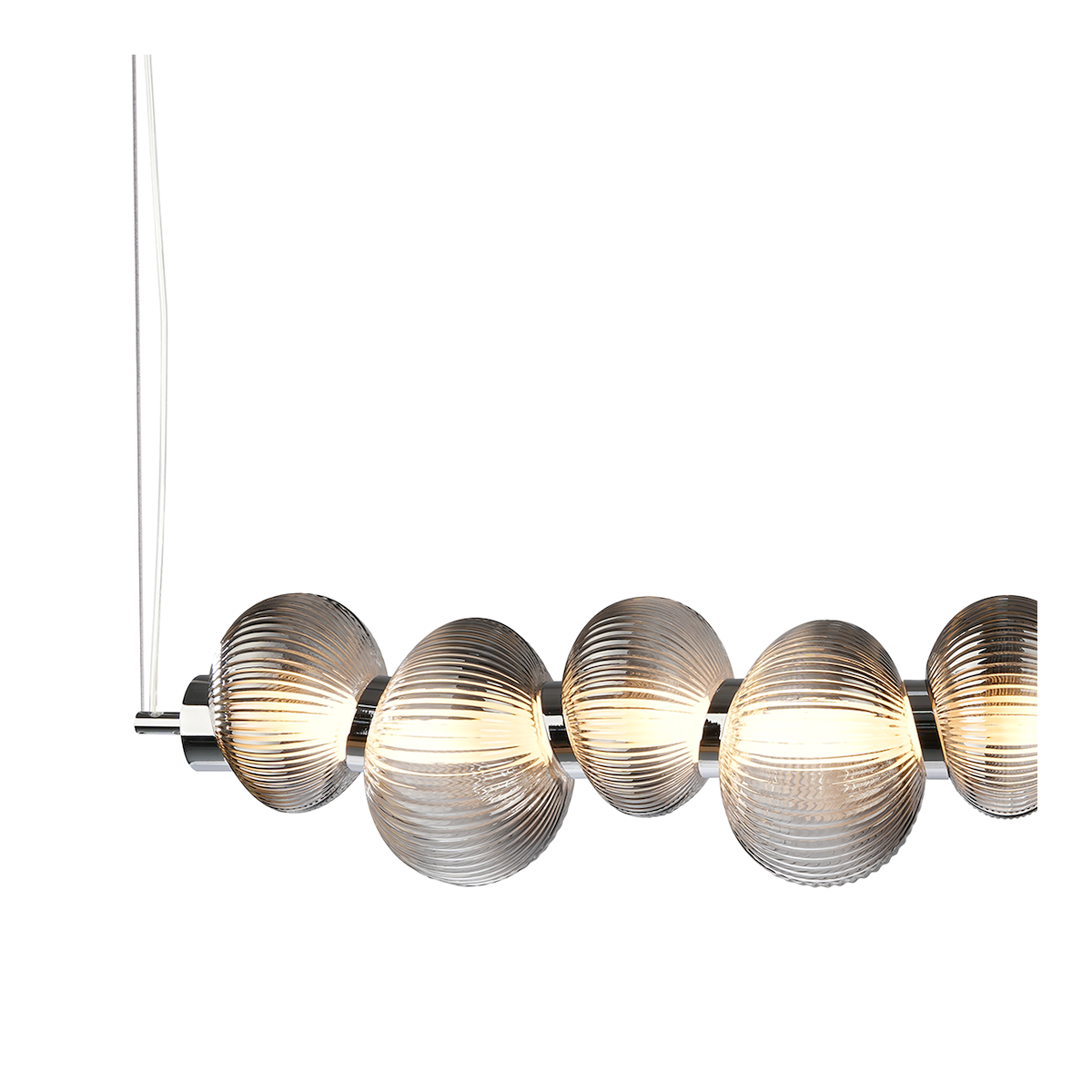 MiLagro Lampa wisząca BOLLA SMOKED 32W LED ML1427