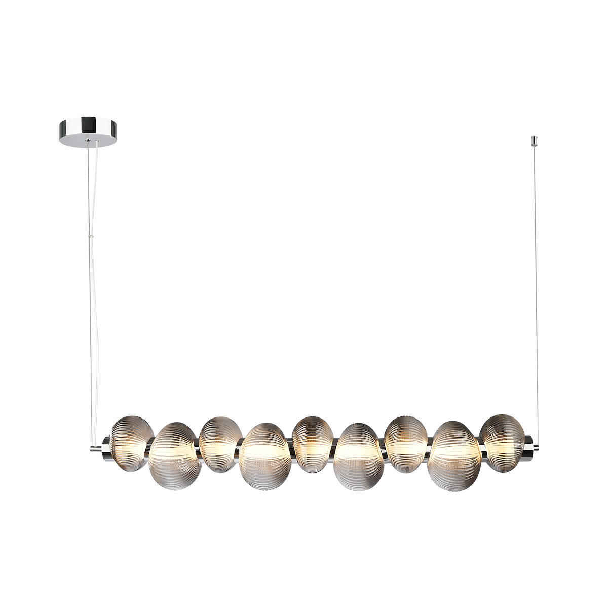 MiLagro Lampa wisząca BOLLA SMOKED 32W LED ML1427