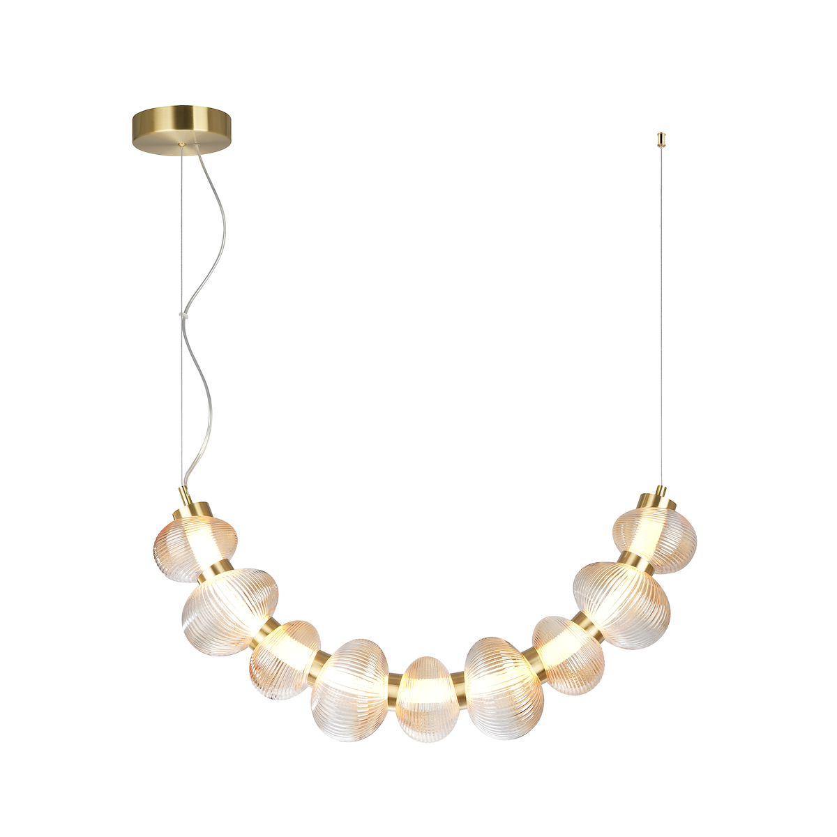 MiLagro Lampa wisząca BOLLA GOLD 36W LED ML1428