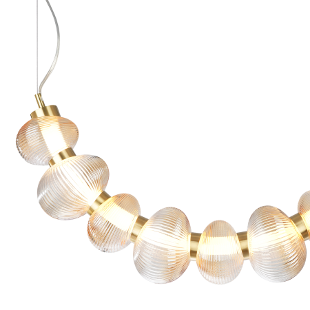 MiLagro Lampa wisząca BOLLA GOLD 36W LED ML1428