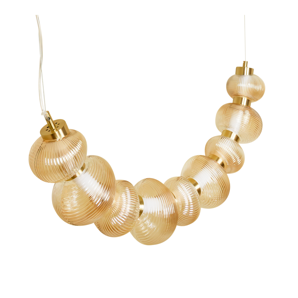 MiLagro Lampa wisząca BOLLA GOLD 36W LED ML1428