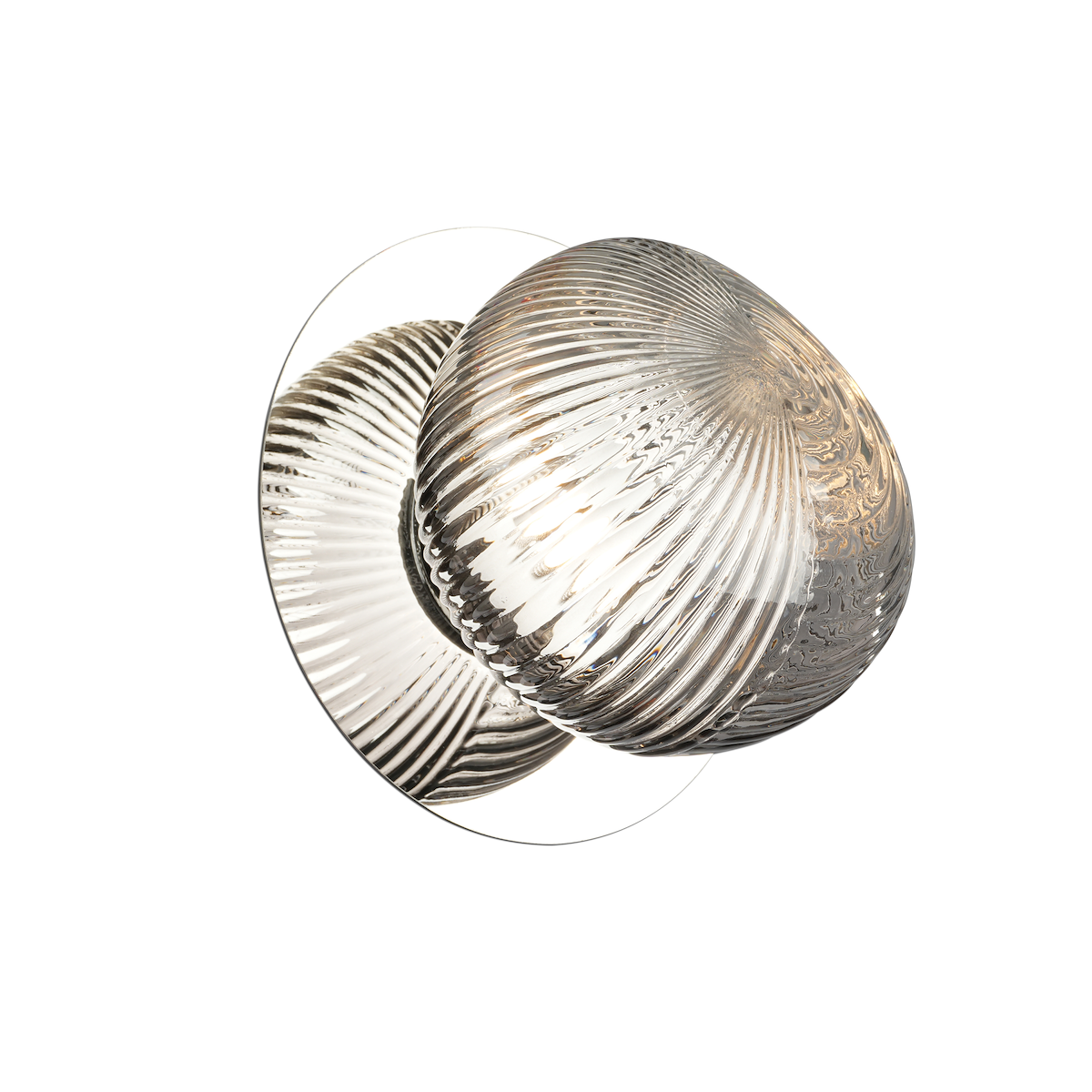 MiLagro Kinkiet / lampa sufitowa BOLLA SMOKED 3W LED ML1431