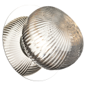 MiLagro Kinkiet / lampa sufitowa BOLLA SMOKED 3W LED ML1431