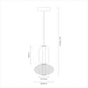 MiLagro ARAME ML1432 lampa wisząca LED