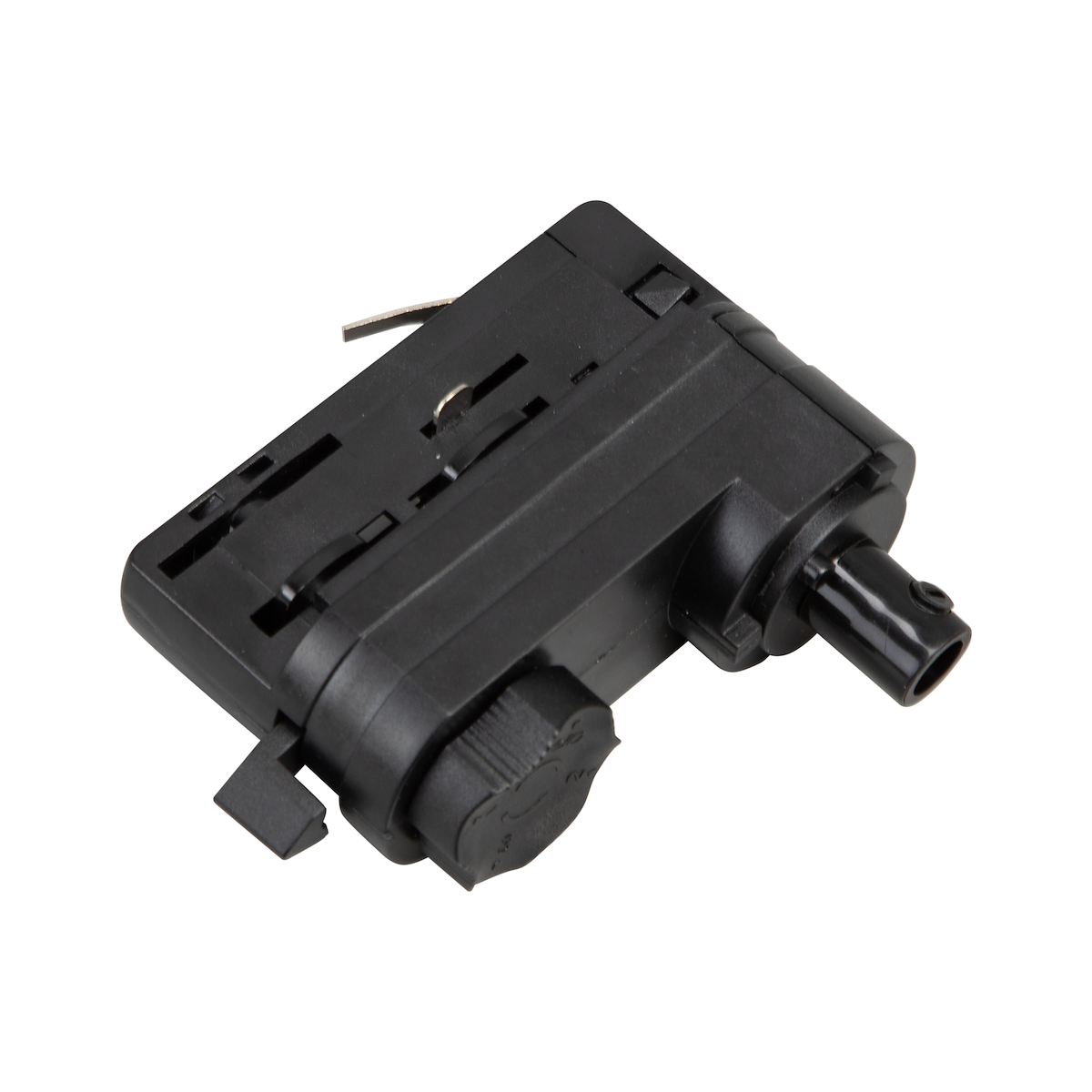MiLagro Złączka Track Czarny Do Lampy Wiszącej 3-Obwodowy ML2144